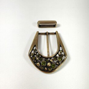 Boucle Chenonceau doré / Vert